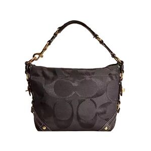 Coach Carly Hobo  Shoulder Bag with Gold Hardware, Large capacity. Genuine.